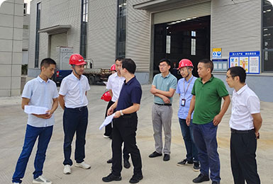 熱烈歡迎福建省周寧縣鄒常委副縣長 蒞臨福建廣新指導(dǎo)工作